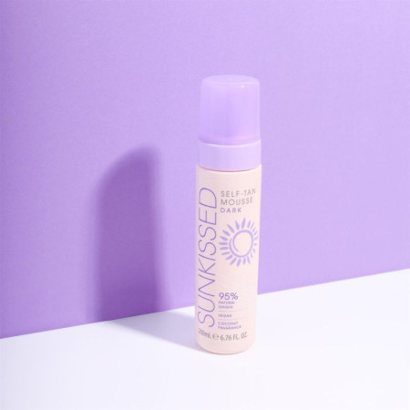 Sunkissed samoopaľovacia pena, Dark, 200ml