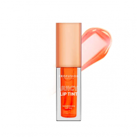 Profusion vyživujúci olej na pery Juicy Lip Tint, Curious Coral, 4,5ml