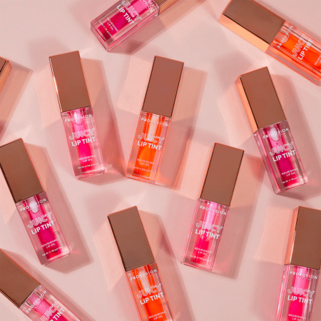 Profusion vyživujúci olej na pery Juicy Lip Tint, Curious Coral, 4,5ml