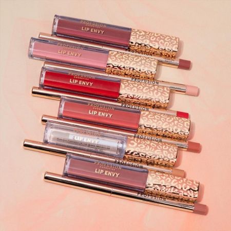 Profusion kontúrovacia ceruzka + lesk na pery Lip Envy Duo, 0,3g + 3,5ml