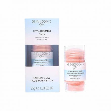 Sunkissed kaolínová ílová maska s kyselinou hyalurónovou v tyčinke, 50g