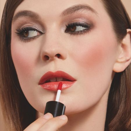 Deborah Milano tekutá lícenka a lesk na pery Super Tint, Cherry, 7,5ml