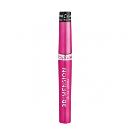 Topface riasenka 3v1, objem, predĺženie a tvar 3Dimension, Ultra Black, 8ml