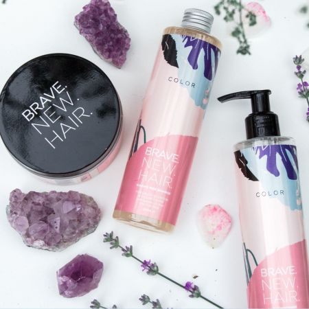 Brave New Hair bezsulfátová maska ​​na farbené vlasy, Color, 250ml
