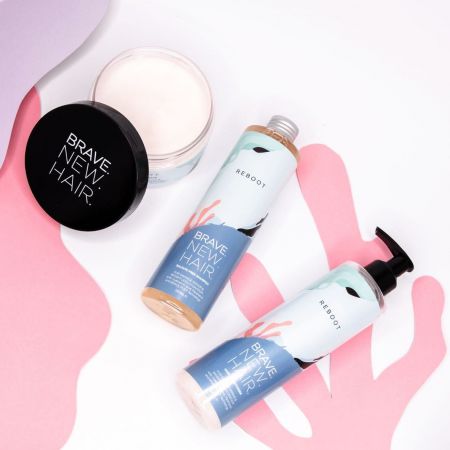Brave New Hair revitalizačná a hĺbkovo hydratačná maska ​​na vlasy, Reboot, 250ml