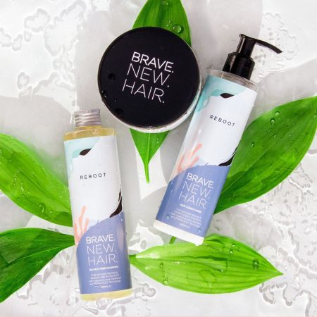 Brave New Hair revitalizačná a hĺbkovo hydratačná maska ​​na vlasy, Reboot, 250ml