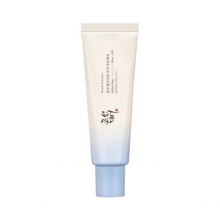 Beauty of Joseon ľahký ochranný krém na tvár s ryžovou vodou a panthenolom Rice + B5 SPF50+ PA++++ Relief Sun Aqua - Fresh, 50ml