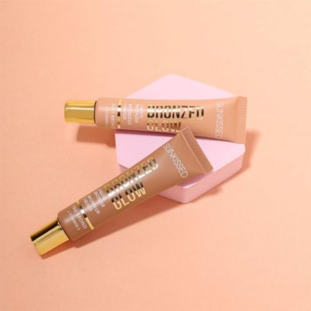 Sunkissed darčeková sada tekutých bronzerov Bronzed Glow Duo, 2x15ml