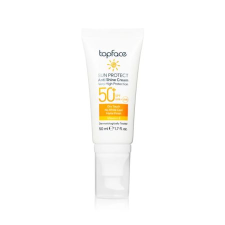 Topface krém na pleť s ochranným faktorem SPF50, Anti Shine, 50ml