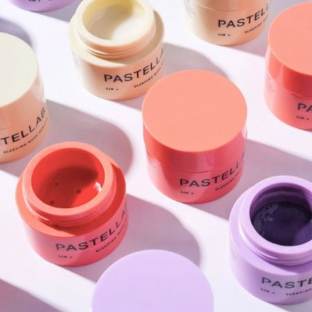 Pastel Cosmetics vyživujúca nočná maska na pery, Pastel Lab Lip Sleeping Mask Peach, 10 g