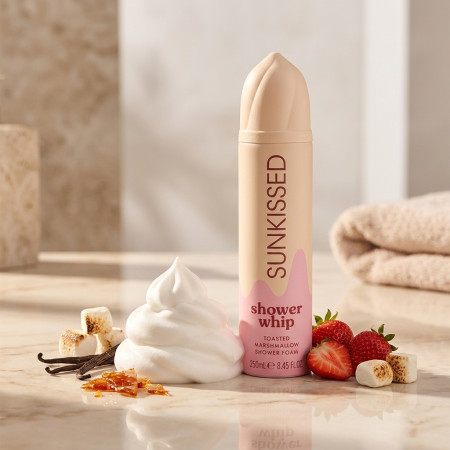 Sunkissed šľahačková sprchová pena Shower Whip Toasted Marshmallow, 250ml