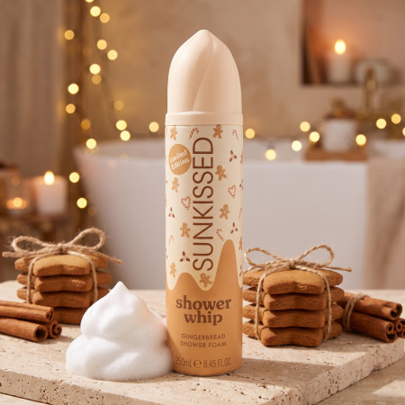 Sunkissed šľahačková sprchová pena Shower Whip Gingerbread, 250ml