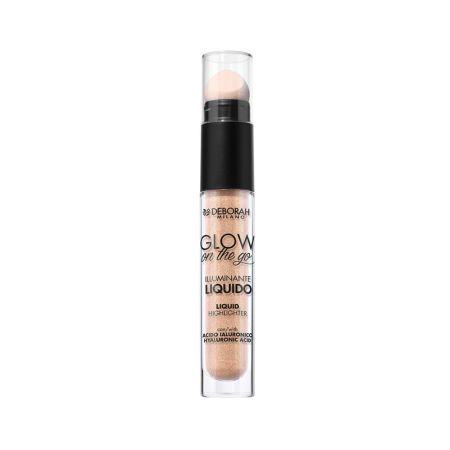 Deborah Milano tekutý rozjasňovač s kyselinou hyaluronovou, Glow On the Go!, 4,6g