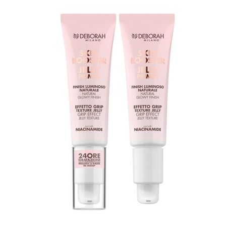Deborah Milano Skin Booster rozjasňujúca podkladová báza s niacinamidom, Grip Effect Jelly