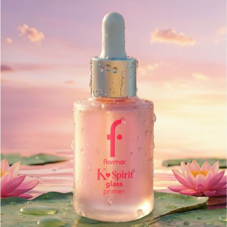 Flormar báza pod make-up s glass-skin efektom, K-Spirit Glass Primer, Transparent, 30ml