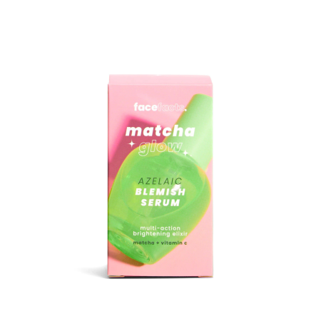 Face Facts pleťové sérum s kyselinou azelaovou, Matcha Glow – Azelaic Blemish Serum, 30 ml