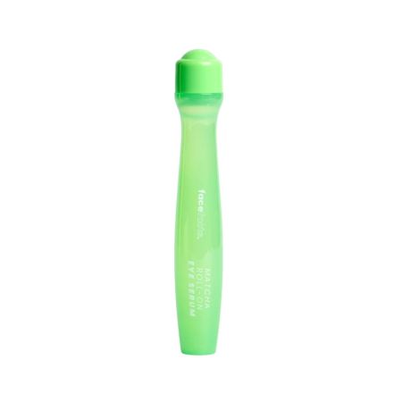 Face Facts sérum na kruhy pod očami v roll-on s kyselinou hyaluronovou , Matcha Glow - Hyaluronic Roll-on Eye Serum, 15ml