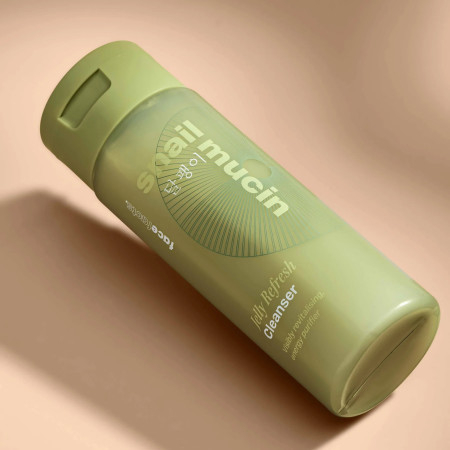 Face Facts čistiaci pleťový jelly gél s extraktom slimáčieho slizu, Snail Mucin - Bounce Jelly Cleanser, 200ml