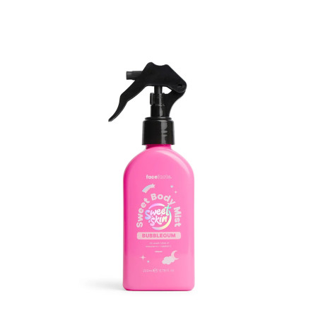 Face Facts osviežujúca telová hmla s vôňou žuvačky, Sweet Skin - Bubblegum Body Spray, 200ml