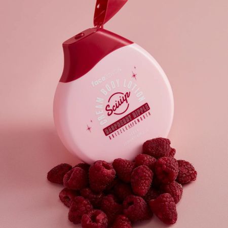 Face Facts krémové hydratačné telové mlieko s bambuckým maslom, Scuup - Raspberry Ripple Cream Body Lotion, 200ml