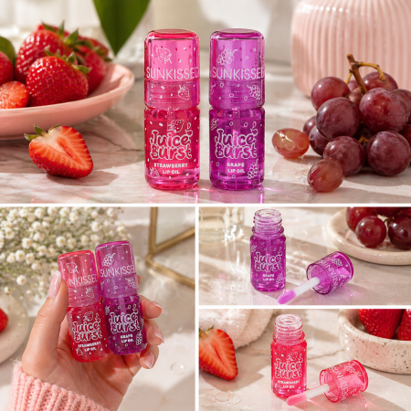 Sunkissed plumpujúci olej na pery, Juice Burst Lip Oil, 4,2ml