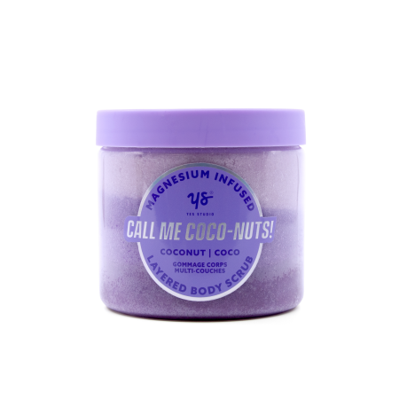 Yes Studio vyživujúci telový peeling, Layered Body Scrub, Coconut, 600g