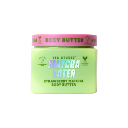 Yes Studio telové maslo, Strawberry Matcha, 400g