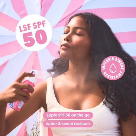 AN&D neviditeľný ochranný sprej SPF50 na pleť a tělo, Clear Sun Spray, 100ml