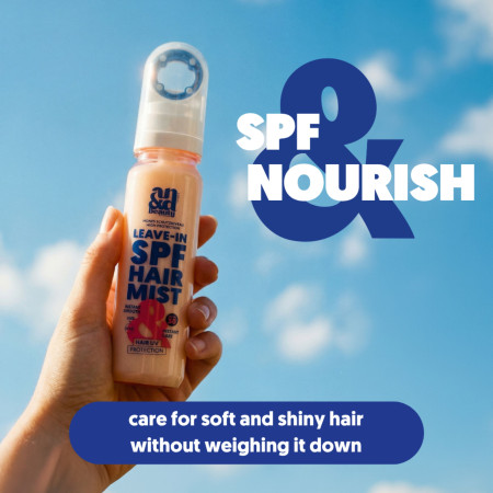 AN&D vyživujúca hmla na vlasy s ochranou SPF30, Leave-in SPF Hair Mist, 100ml