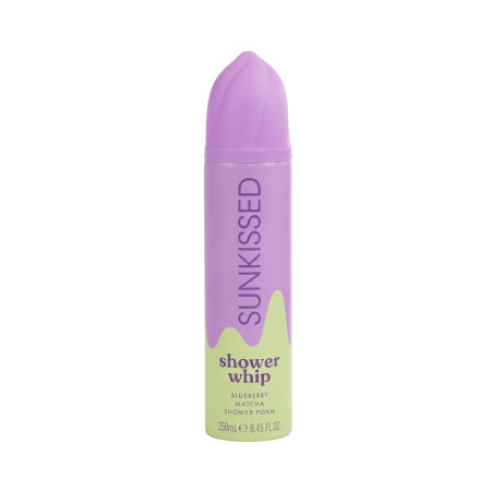 Sunkissed šľahačková sprchová pena Shower Whip Blueberry Matcha, 250ml