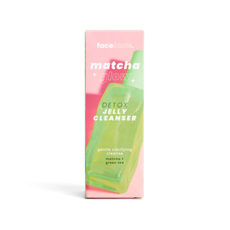 Face Facts čistiaci pleťový jelly gél, Matcha Glow Detox Jelly Cleanser, 150 ml