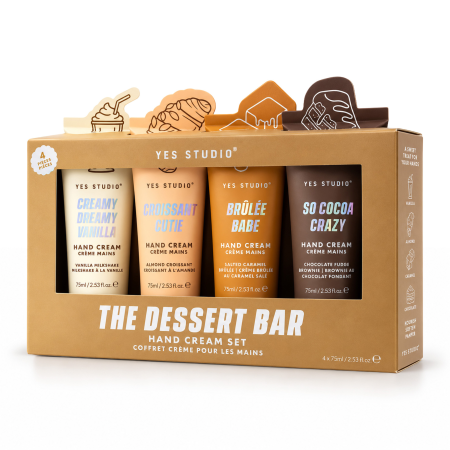 Yes Studio darčeková sada krémov na ruky The Dessert Bar Hand Cream Set, 4 ks