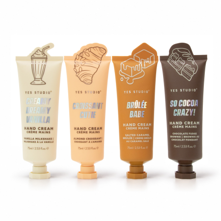 Yes Studio darčeková sada krémov na ruky The Dessert Bar Hand Cream Set, 4 ks